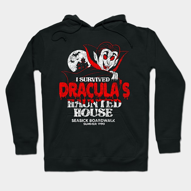 Dracula's Haunted House Hoodie by chrisraimoart